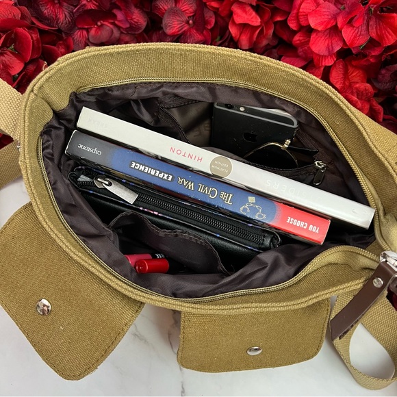 Supernatural Canvas Crossbody Messenger Bag - Picture 10 of 15